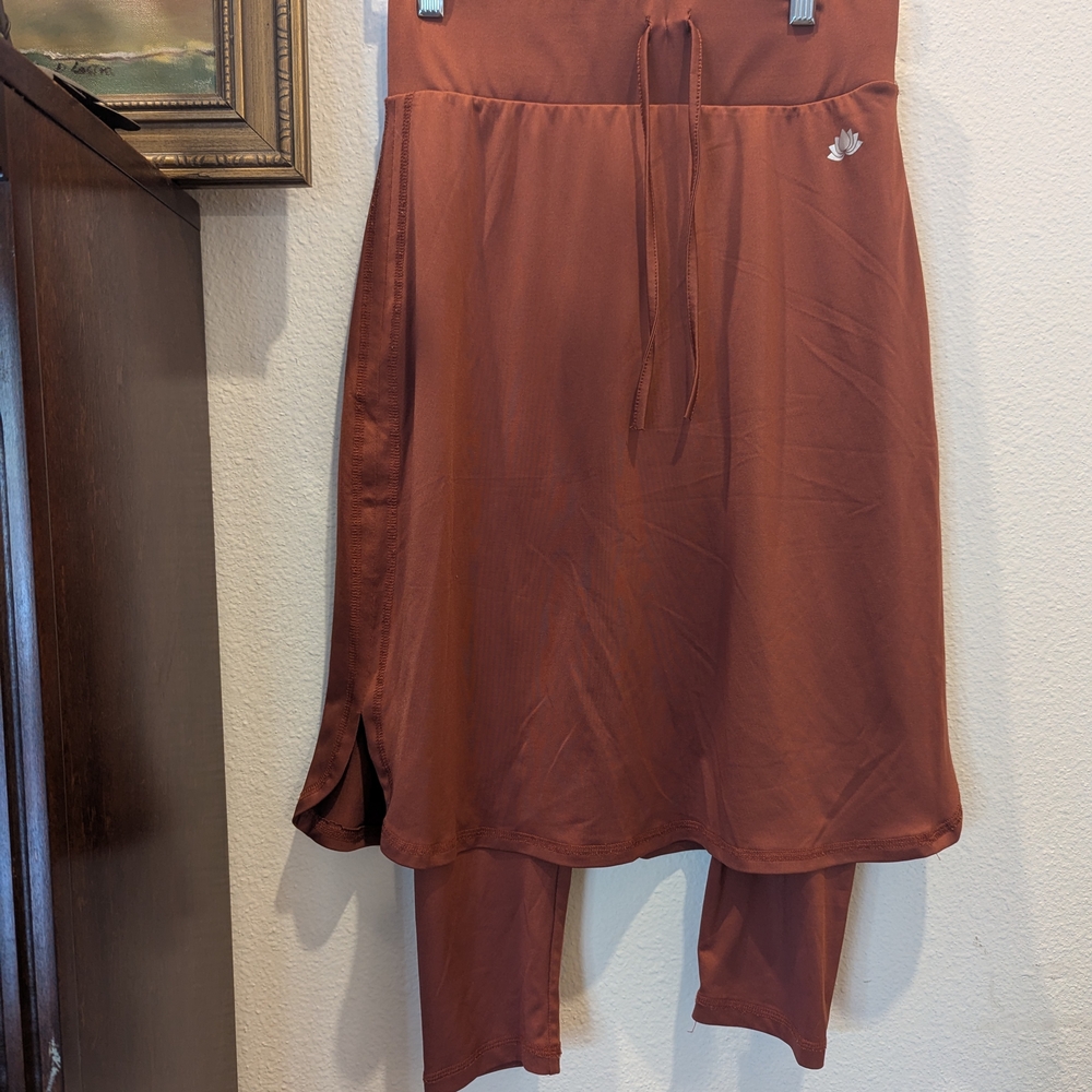 Drawstring Snoga X Courtney Toliver Modest Exercise Skirt/Leggings